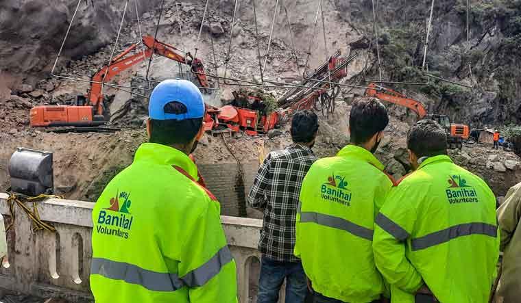 J&K: Part of Under-Construction Tunnel in Ramban Collapses; 10 Labourers Trapped, 3 Rescued