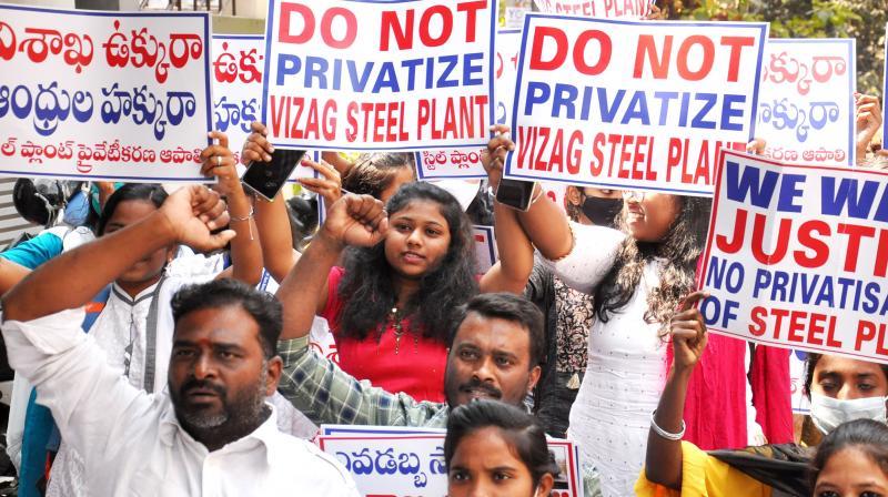Unions Determined to Continue Opposing Vizag Steel Plant Privatisation