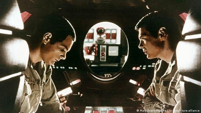 In Stanley Kubrick's film '2001: A Space Odyssey,' the computer HAL spies on two astronauts considering shutting him off