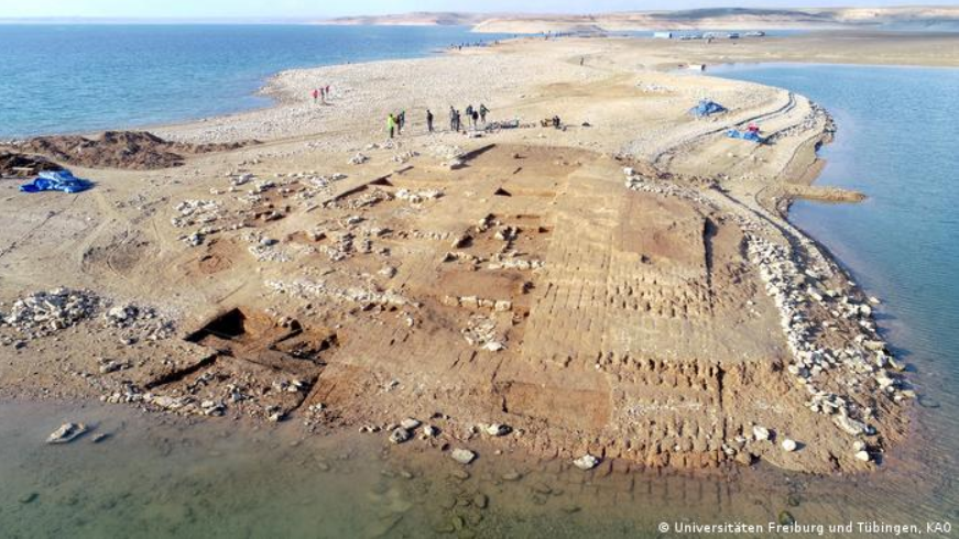 The ruined ancient city was exposed for only about six weeks