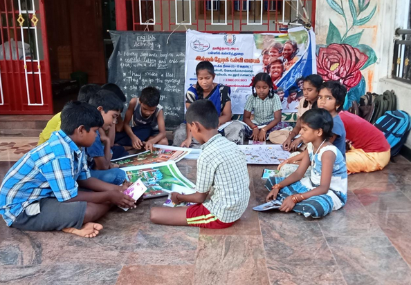 At an ITK centre in Panruti.  Image courtesy: Subhashini.