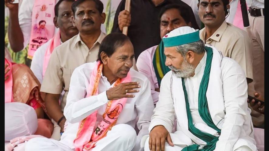 KCR Sympathises With Farmers’ Protest, Ignores Plight of Telangana Tenant Peasants
