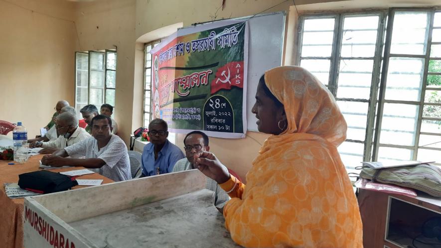 serina khatun speaking in the conference 