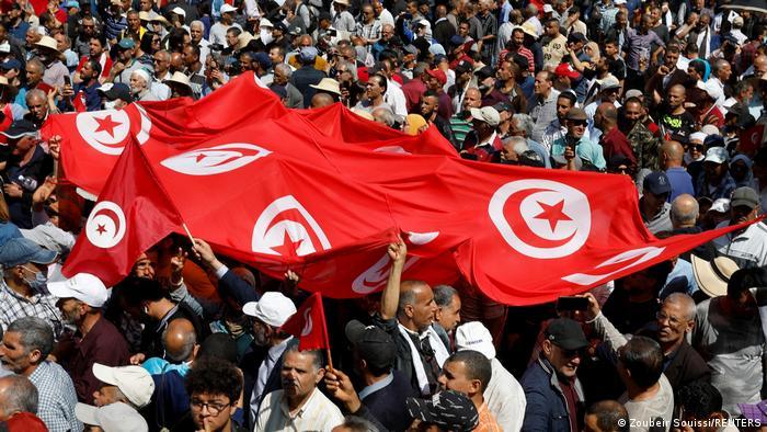Tunisians have held protests against what some have called Saied's 'constitutional coup'