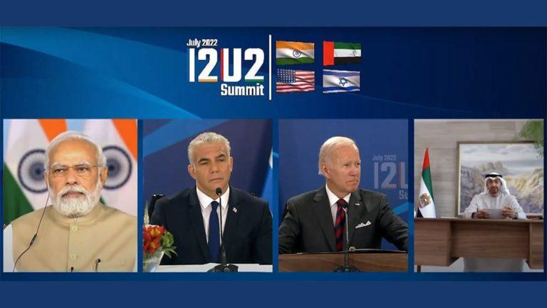 US forms a West Asian Quad with Israel, India and UAE, which held its first summit meeting in virtual setting on July 14, 2022 coinciding with President Biden’s first regional tour of West Asia.