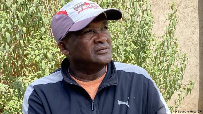 Trainer Sintayehu Eshetu thinks young athletes in Bekoji need better training