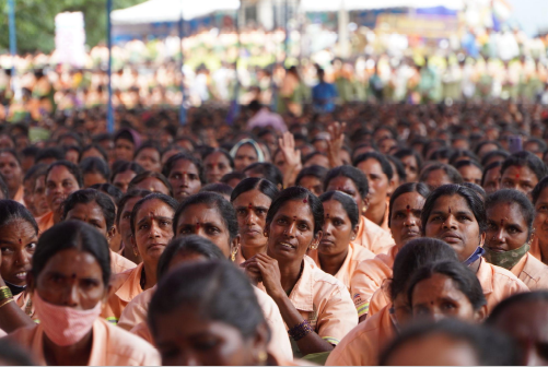 Several Pourakarmikas acknowledged that their wages and exploitation would have been much worse had it not been for the workers’ unions.