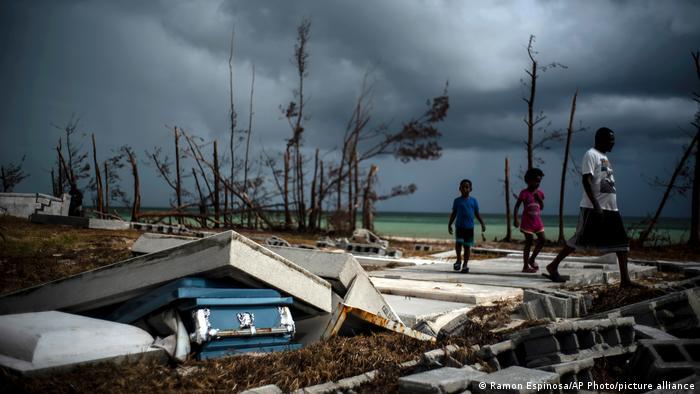 Hurricane Dorian caused wide-spread destruction in the Bahamas 