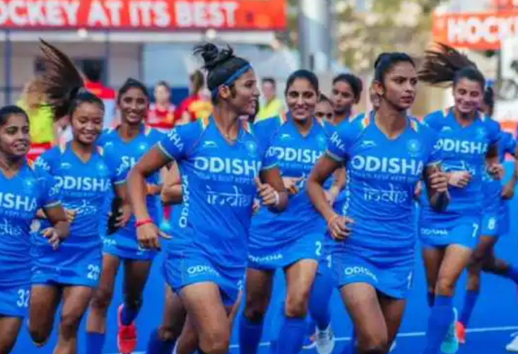 Indian women's hockey team in training ahead of the FIH Women's World Cup