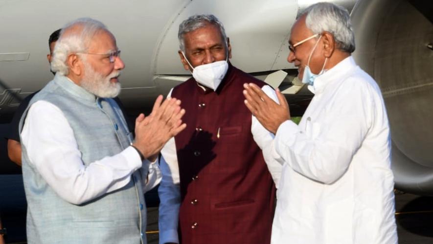 Nitish Kumar and Narendra Modi