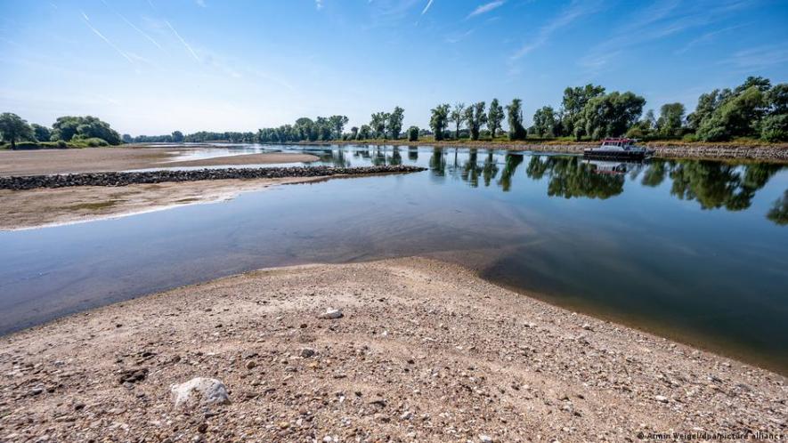 European rivers such as the Danube are dangerously low after months of drought