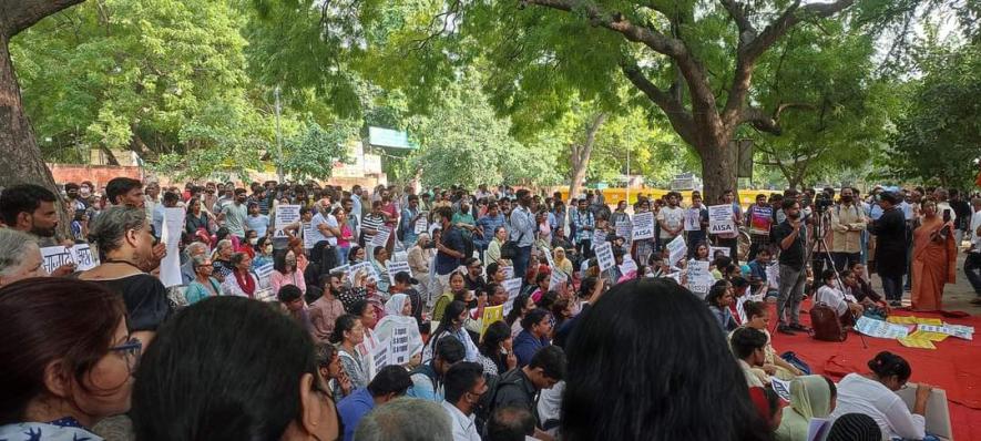 The protests took place at Delhi’s Jantar Mantar, Bengaluru’s Freedom Park, and Mumbai, all of them condemning the Gujarat government's decision and demanded that the convicts' life sentences be reinstated