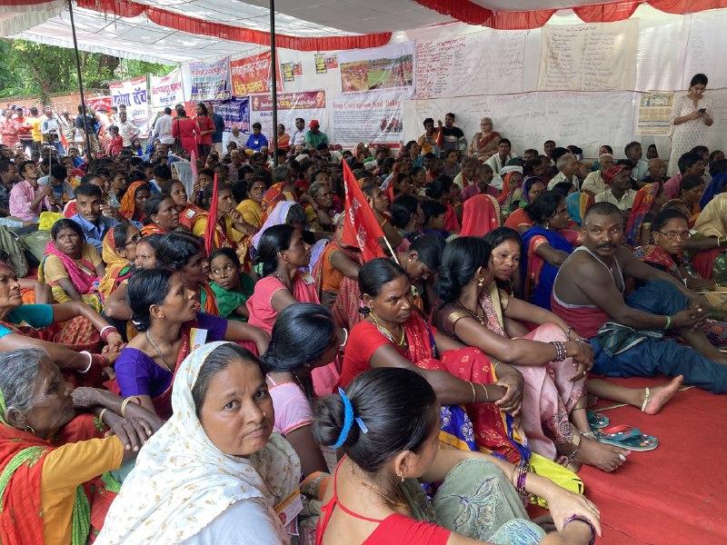 Rural workers from over 15 states will be staging a three-day protest at Jantar Mantar. Image clicked by Ronak Chhabra
