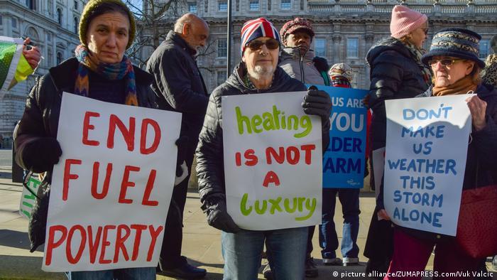 Protests against soaring energy prices were in evidence in the UK long before the most recent surge