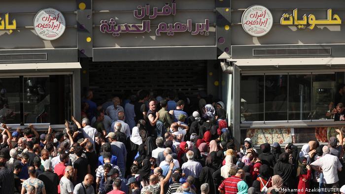 Sky-high inflation and wheat shortages have piled misery on an already suffering population in Lebanon