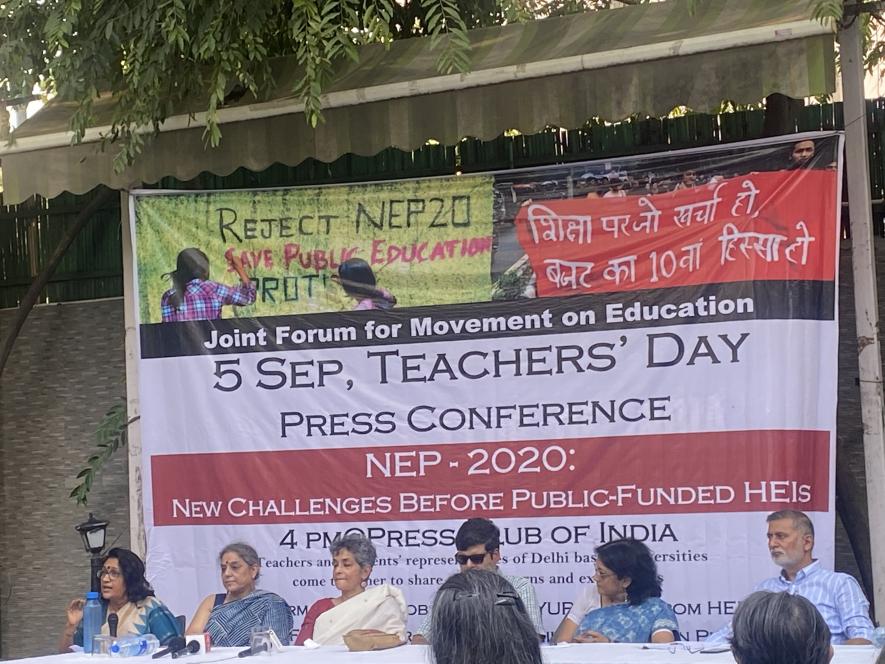 Professors’ Forum Flags Concerns over ‘Anti-Teacher’ NEP on Teacher’s Day