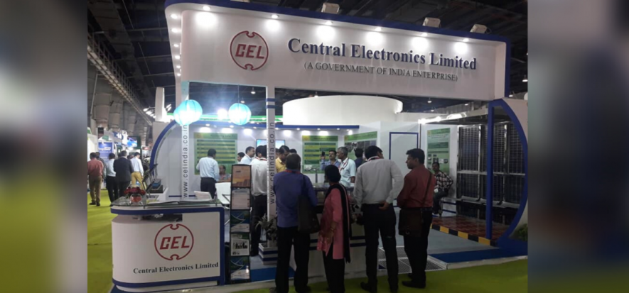 Central Electronics Limited stall at an exhibition