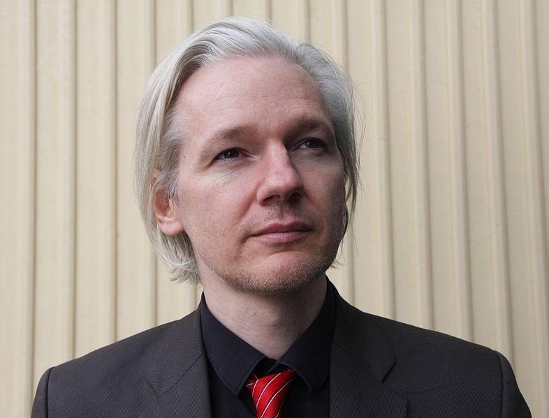 Julian Assange, from Wikileaks, at the SKUP conference for investigative journalism, Norway, March 2010