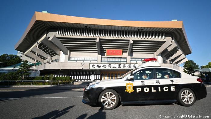 Guests will gather hours ahead of the funeral at the Budokan arena for security checks