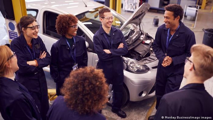 Young people willing to do vocational training are desperately sought in all sectors of the German economy