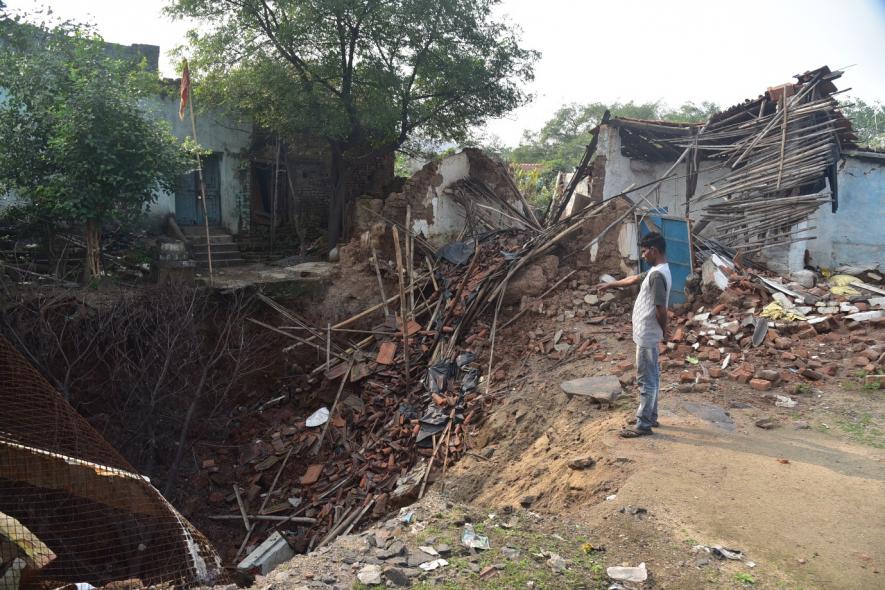 There have been several incidents of subsidence in Dhanbad’s Rajput Basti area in the past.