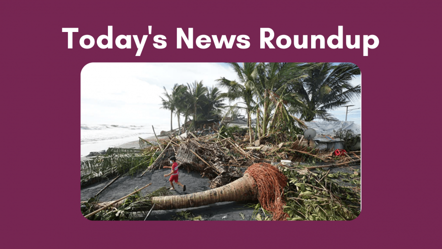 The worst storm impact was a mudslide that buried dozens of houses in the tribal village of Kusiong in Maguindanao's Datu Odin Sinsuat town.