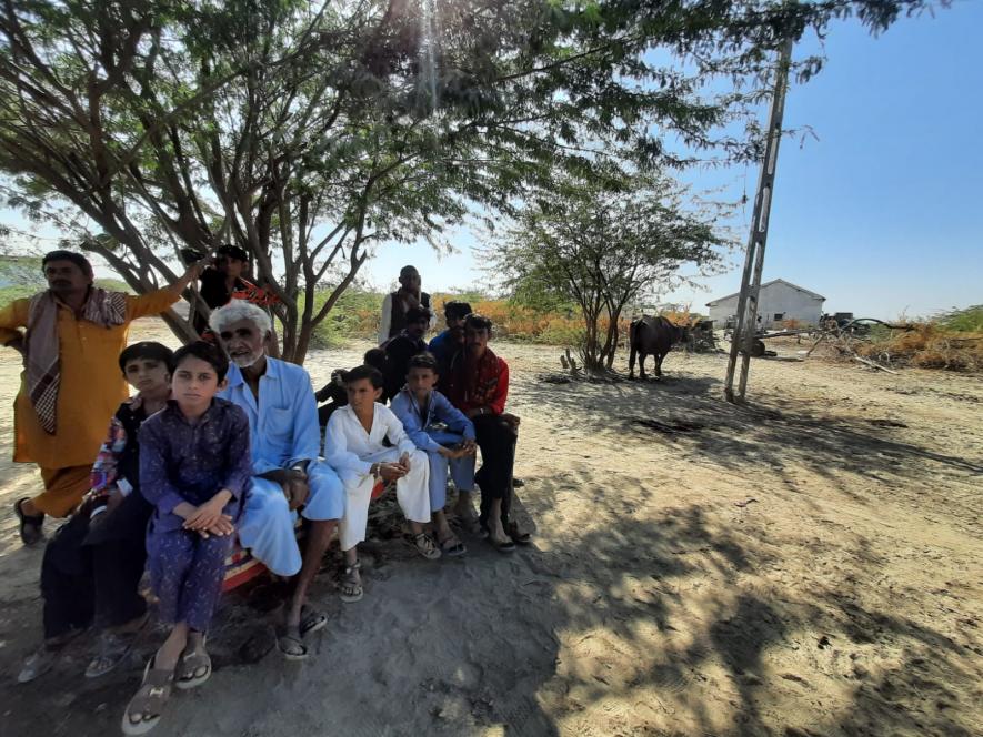 At the center of Udai village in Eastern Banni