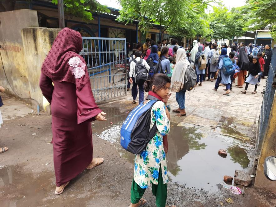 A primary school in Rakhiyal