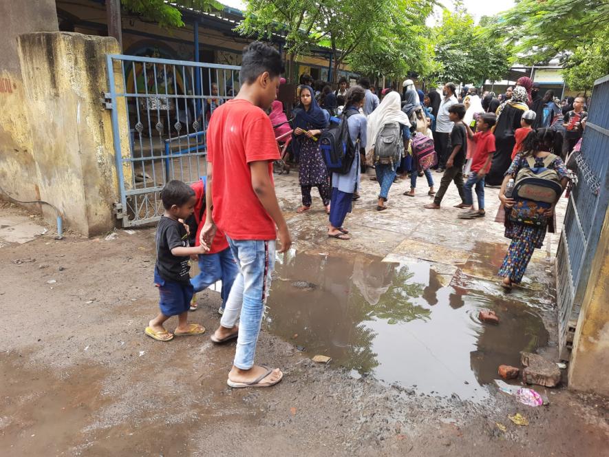 After a halt of over2 years, students are now finally showing up at school