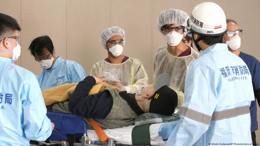 Japan's public health care system provides good coverage, but there are less workers to pay for it