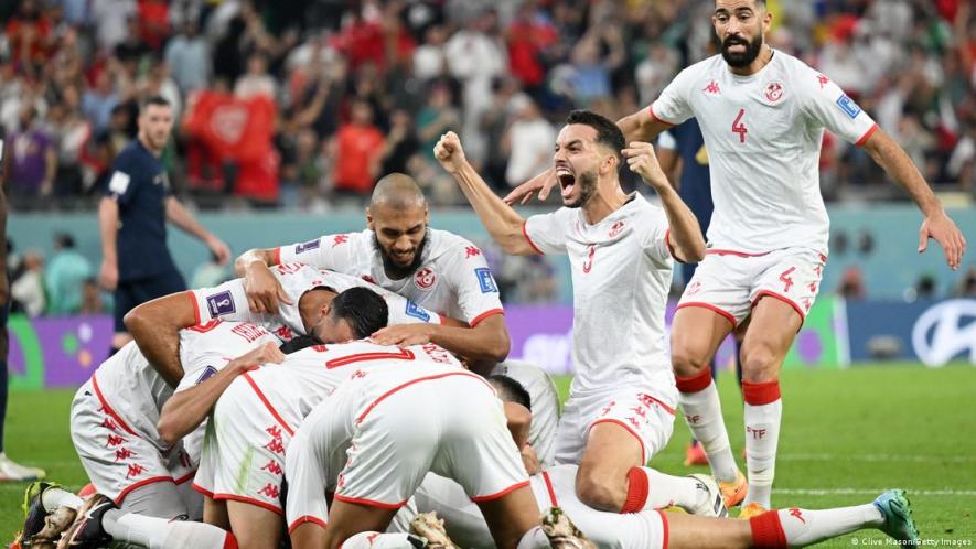 Tunisia defeated France but were eliminated