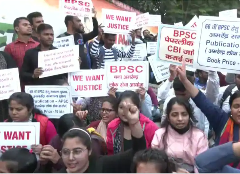 Bihar: BPSC Aspirants Stage Protest, Demand CBI Probe Into ‘Irregularities’