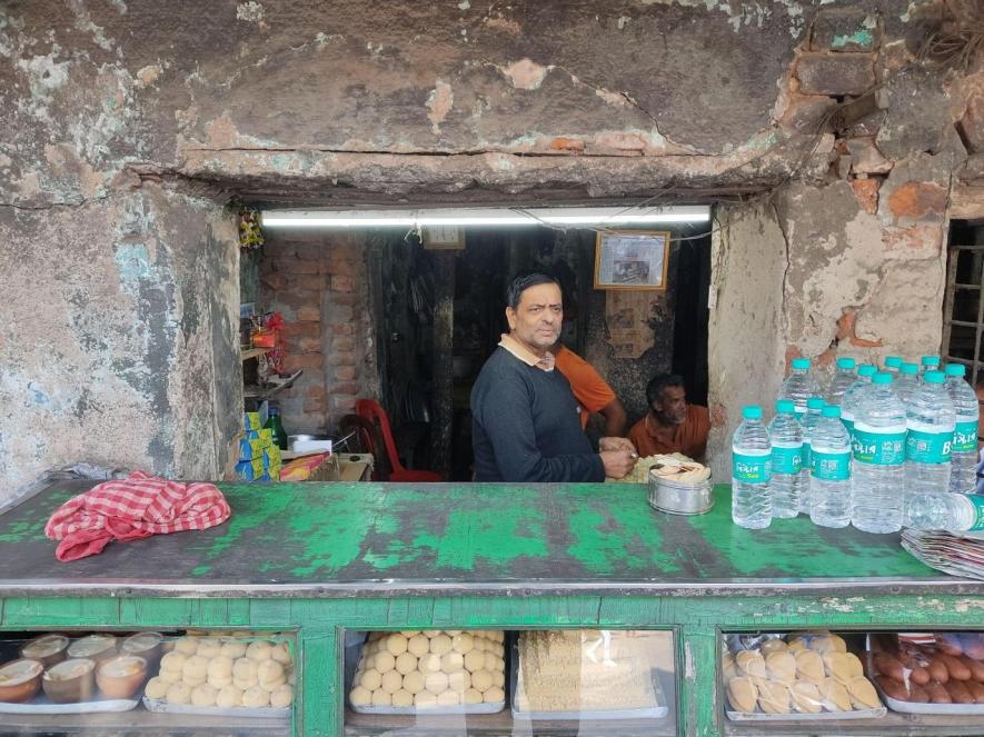 Pic: Bharat Sau, Owner of Satyanarayan Sweet Shop Pic Credit: Saurav Kumar