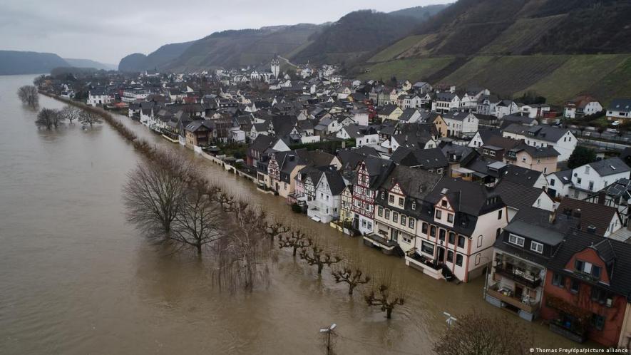 When snowmelt and heavy rain hit at the same time, it can cause floods