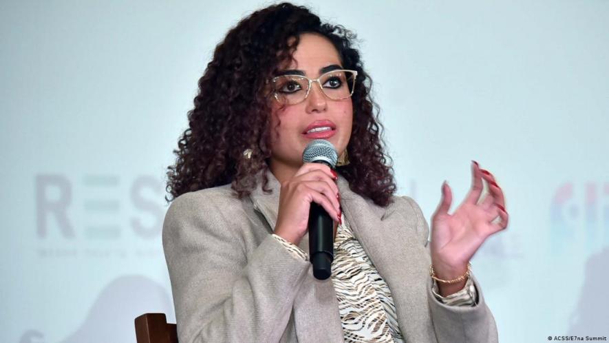 Author and feminist Ghadeer Ahmed Eldamaty published her book 'Abortion Tales' in late December 2022