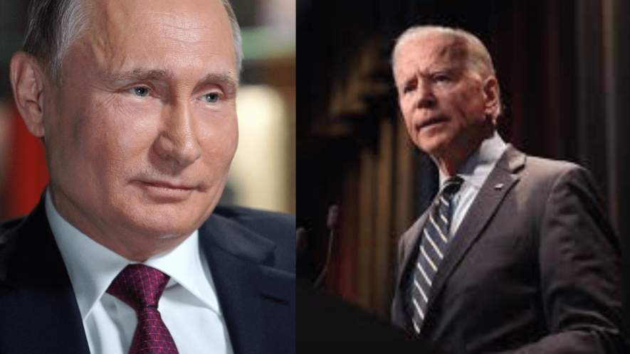 Biden and Putin or of Ukraine War