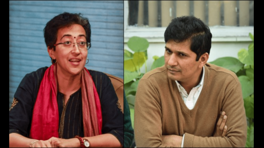 Saurabh Bharadwaj and Atishi