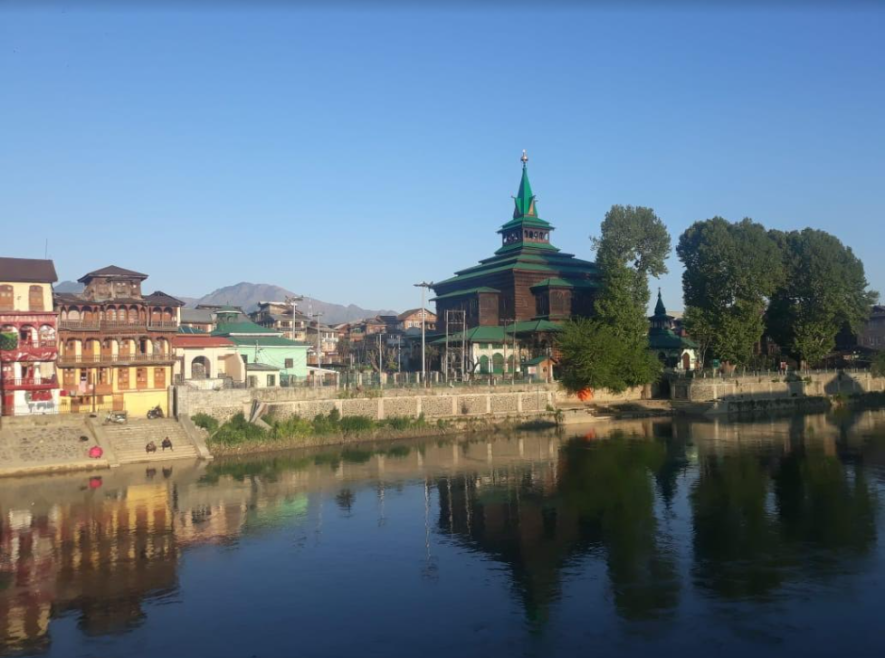 The Khanqah-e-Moula mosque, Srinagar.