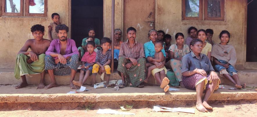 Image- the Paniyans are without work and desperate to return to their forest homes.