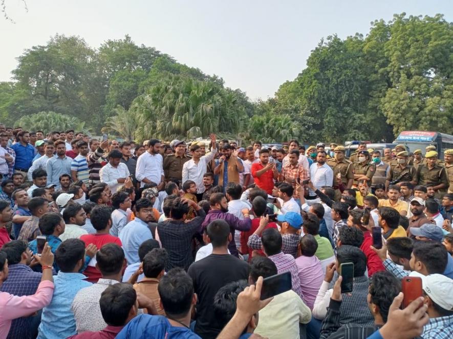 Teachers' vacancy candidates had been protesting throughout 2021 demanding the govt to bring in vacancies.