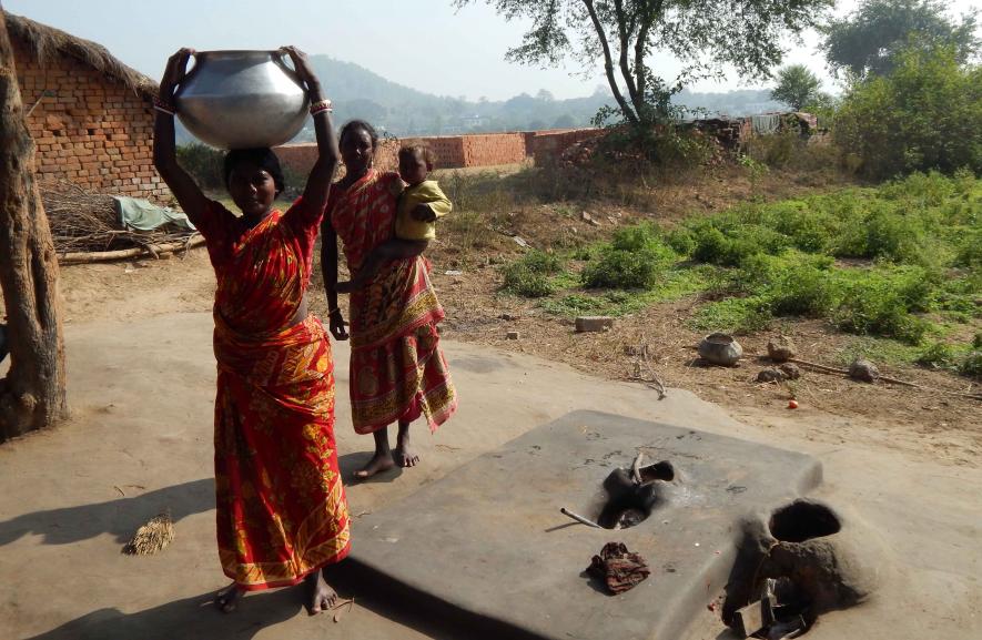Food crisis at lodya village at Ranibandh