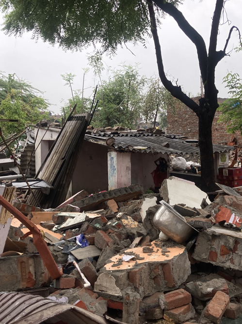 Most pesonal belongings lost in the debris, alleg residents