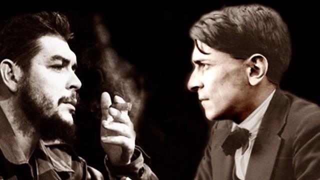 Ernesto Che Guevara and José Carlos Mariátegui