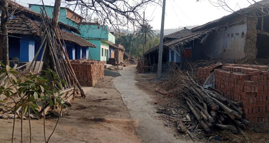 Taljhari village, the site of violent clashes between protesting residents and security forces in January this year (Photo - Rahul Singh, 101Reporters)