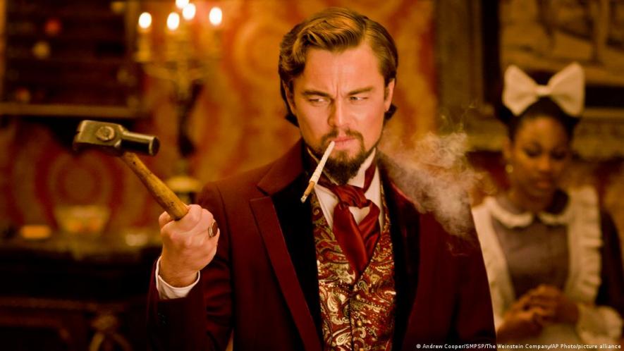 Even superstars like Leonardo DiCaprio (here in a still from "Django Unchained") will also have to worry about how their likeness is used by AI in the future