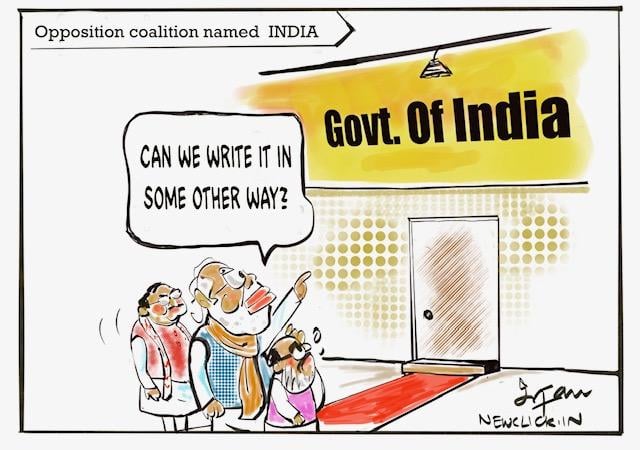 Cartoon Click: The Political Name Game