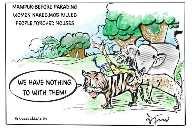 Cartoon Click:  How Dare Such Vampires Say We Are Animals?