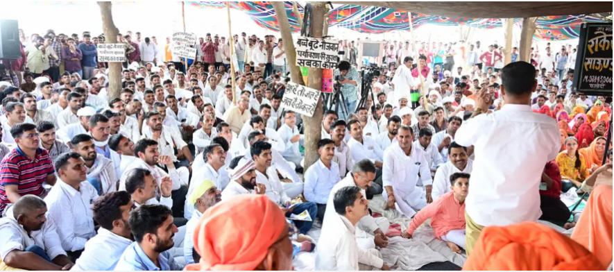The Bishnoi Tiger Force leads protests against the cutting of khejri trees
