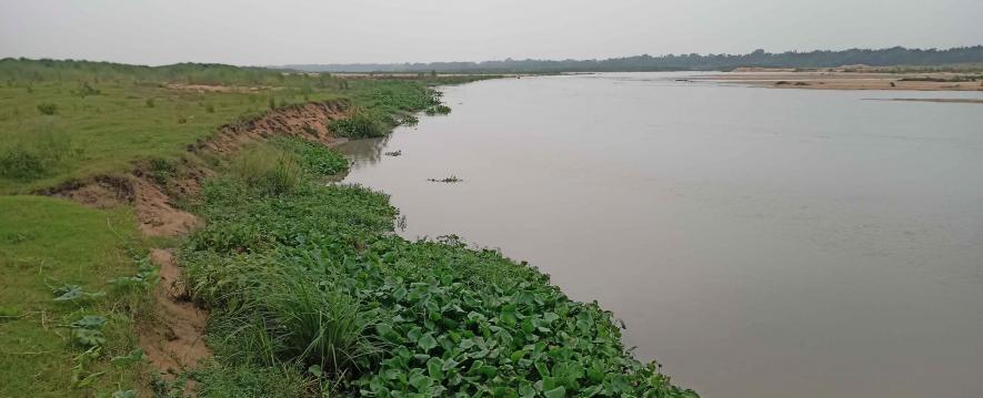 1-3 Damodar River bank erosion at Barishal Para, Barjora.