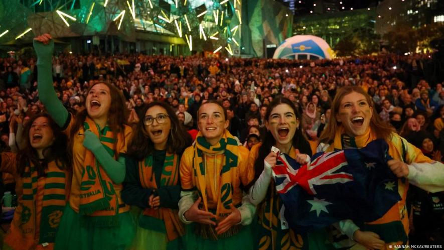 Australian fans have flocked to support the World Cup, and the Matildas in particular